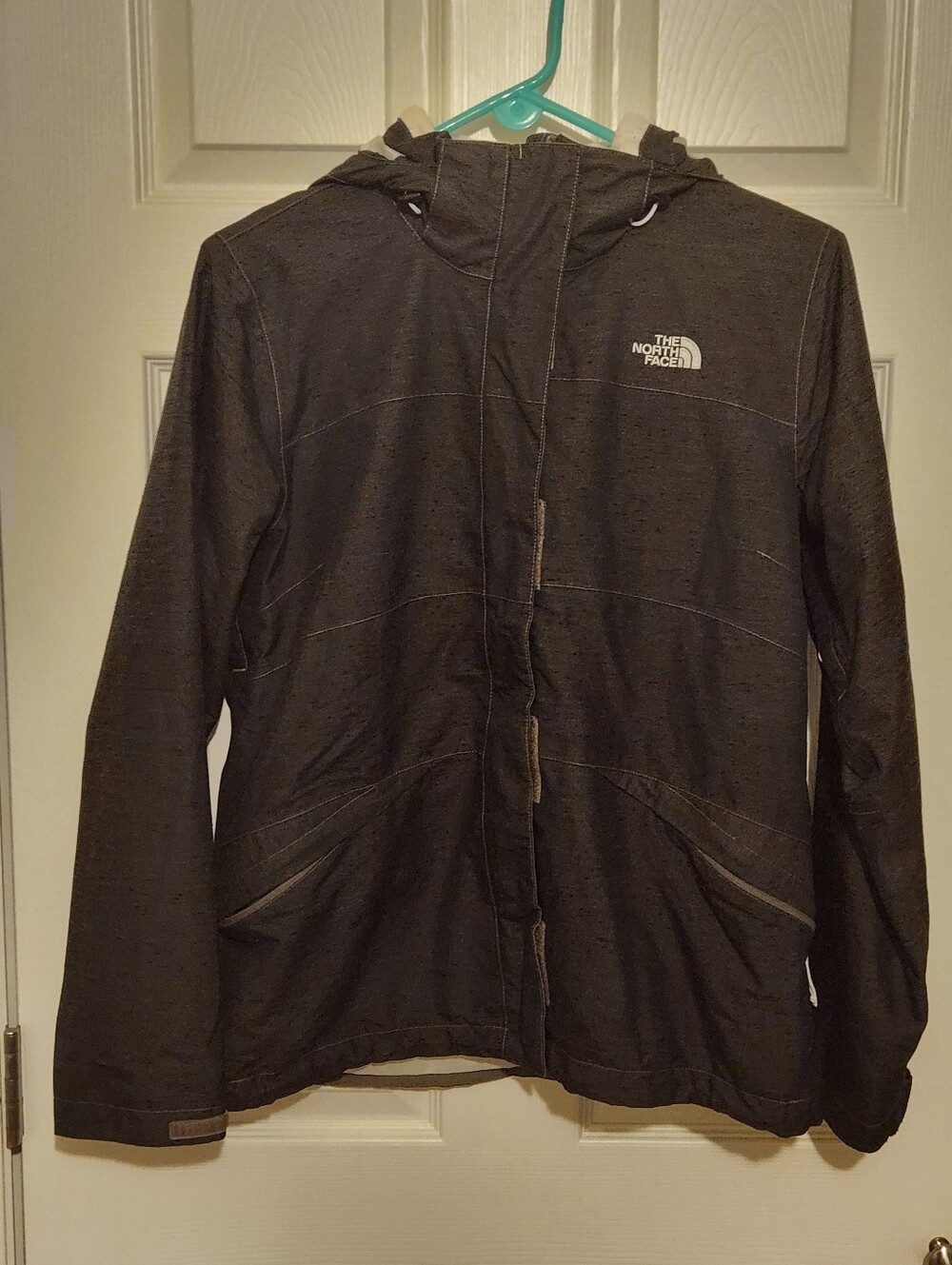 The North Face Women's Medium Black Hooded Utility Jacket